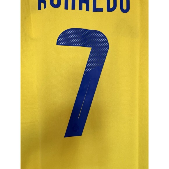 Adidas Al Nassr Cristiano Ronaldo #7 Home Jersey 24/25 Men's Size XL JP0459 - Picture 10 of 11
